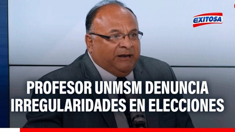 🔴🔵Profesor de UNMSM denuncia supuestas irregularidades en elecciones: Cambiaron las reglas del juego