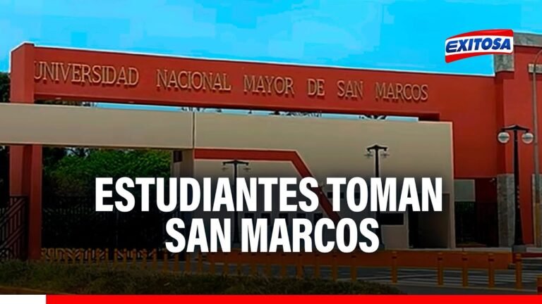 🔴🔵Protesta en San Marcos: Estudiantes toman campus ante presuntas irregularidades en elecciones