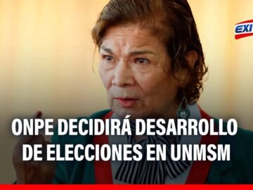 🔴🔵Protestas en UNMSM: Rectora afirma que elecciones internas de autoridades dependerá de la Onpe