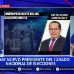 Roberto Burneo es el nuevo presidente del JNE