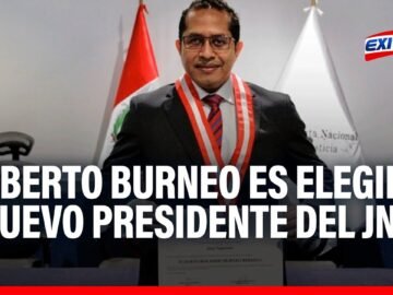 🔴🔵Roberto Burneo es elegido como nuevo presidente del JNE por votación unánime