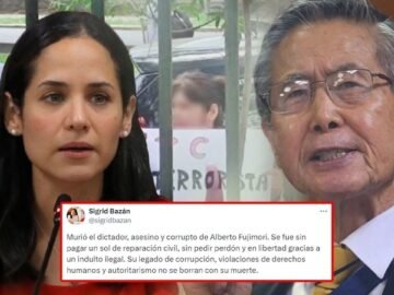 Sigrid Bazán tras brutal publicación sobre la muerte de Alberto Fujimori: "Son hechos"