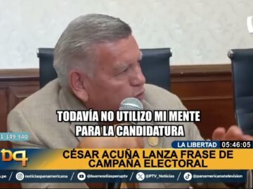 Sigue generando polémica: César Acuña "lanza" frase para su campaña electoral 2026