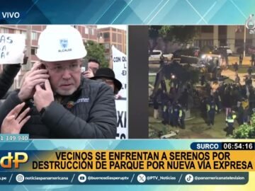 Tensión entre RLA y alcalde de Surco, Carlos Bruce: “el señor López Aliaga es el destructor de Lima”