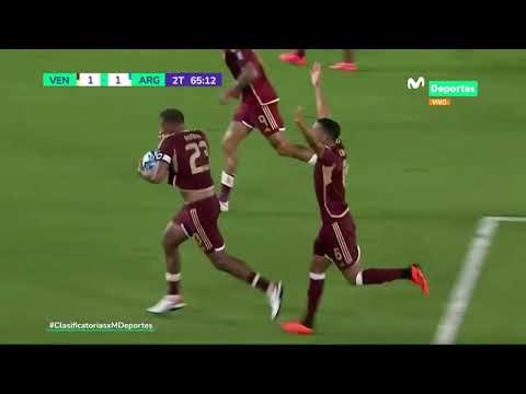 VENEZUELA vs. ARGENTINA: GOLAZO DE RONDÓN Y EMPATE DE LA ‘VINOTINTO’ | CLASIFICATORIAS 2026 🇻🇪⚽️🇦🇷