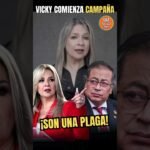 VICKY DÁVILA COMIENZA CAMPAÑA. #noticias #shorts #video #petro #colombia