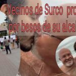 Vecinos de Surco protestan por matrimonio de su alcalde Carlos Bruce