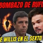 ZAMBOMBAZO DE GABRIEL RUFÍAN A CARLOS MAZÓN 💥 "ES BRUCE WILLIS EN EL SEXTO SENTIDO Y NO LO SABE"