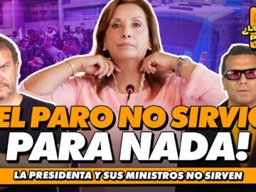 ¡EL PARO NO SIRVIÓ PARA NADA! | ¿LO DIJE O LO PENSÉ?