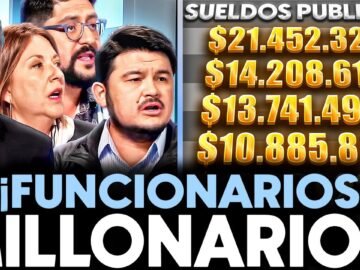 ¡INCREÍBLE! INDIGNADO GONZALO FEITO por MILLONARIOS SUELDOS de FUNCIONARIOS PÚBLICOS