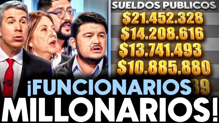 ¡INCREÍBLE! INDIGNADO GONZALO FEITO por MILLONARIOS SUELDOS de FUNCIONARIOS PÚBLICOS