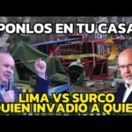 ¡PELEA DE ALCALDES! ¿invasores o victimas? LOPEZ ALIAGA responde a CARLOS BRUCE