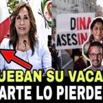 ¿COMPLETARON LAS FIRMAS? ¿APRUEBAN SU VACANCIA? BOLUARTE LO PIERDE TODO-NOTICIAS DE PERÚ