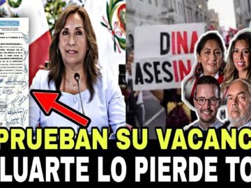 ¿COMPLETARON LAS FIRMAS? ¿APRUEBAN SU VACANCIA? BOLUARTE LO PIERDE TODO-NOTICIAS DE PERÚ