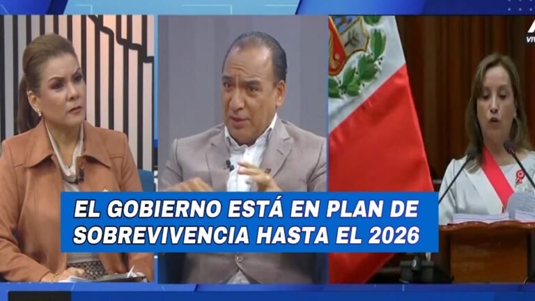 ¿Sabías que el GOBIERNO está en plan de SOBREVIVENCIA hasta el 2026?