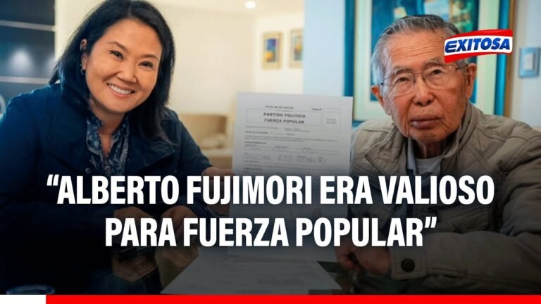 🔴🔵Alberto Fujimori habría sido valioso para Fuerza Popular en Elecciones 2026, según experto