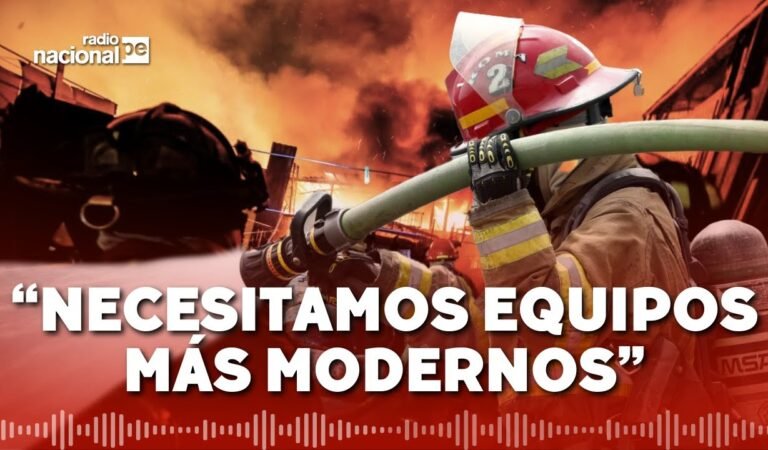 Bomberos del Perú: “Tenemos más de 20 años en retraso tecnológico, es como si vivieramos en el 2010″