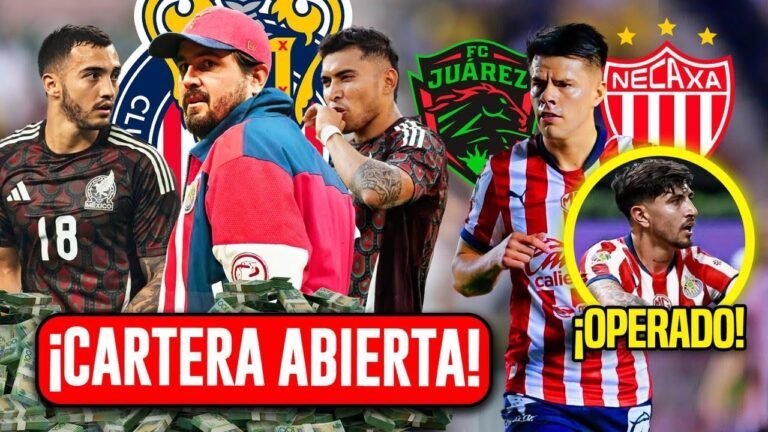 🚨CHIVAS! CARTERA ABIERTA POR LUIS CHAVEZ Y ORBELIN PINEDA ¡SE VIENE UNA BAJA MAS! | FICHAJES CHIVAS