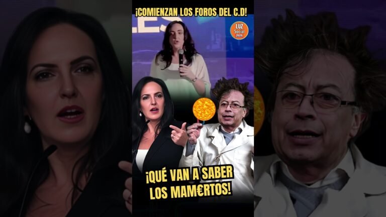 COMENZARON LOS FOROS DEL C-D ¡HAY QUE ENSEÑARLE A LOS MAM€RT0S! #noticias #shorts #video #petro