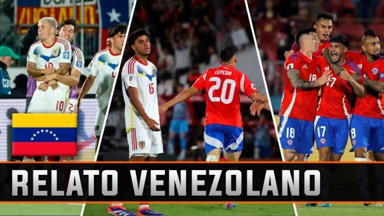 Chile 4 - Venezuela 2 /  "Me cago en todos" (Relatos Venezolanos)