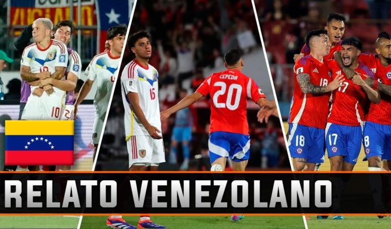 Chile 4 – Venezuela 2 /  «Me cago en todos» (Relatos Venezolanos)