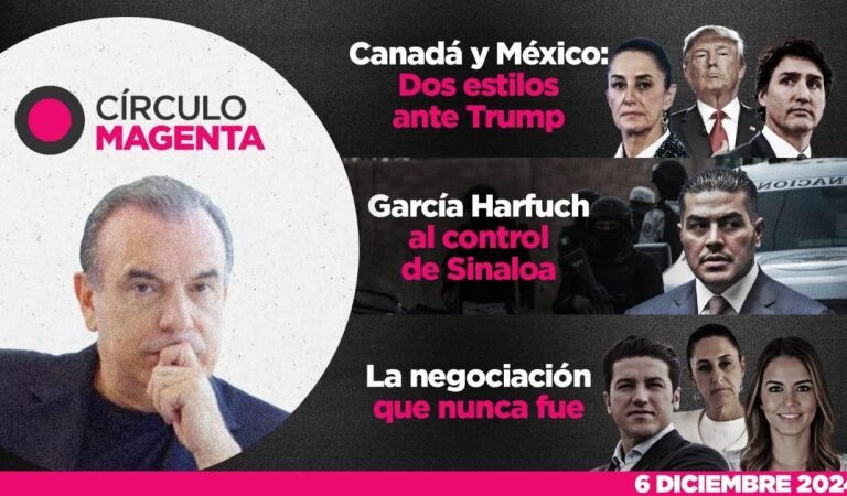 Círculo Magenta | Dos estilos ante Trump; Harfuch al control de Sinaloa y La negociación que no fue