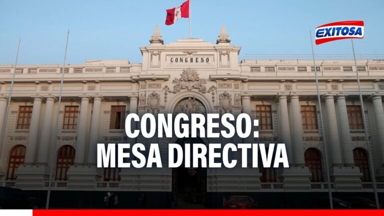 🔴🔵Congreso: Hoy concluye inscripción de listas de candidatos a la Mesa Directiva