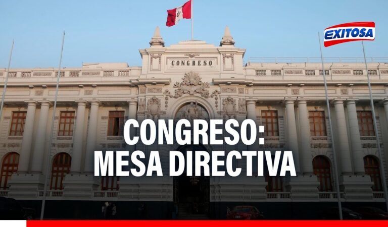 🔴🔵Congreso: Hoy concluye inscripción de listas de candidatos a la Mesa Directiva