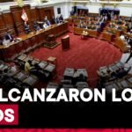 Congreso no logró los votos para aprobar proyecto de ley que impedía postulación de sentenciados