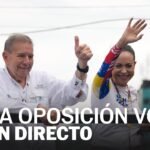 DIRECTO| María Corina Machado y Edmundo González votan en las elecciones presidenciales de Venezuela