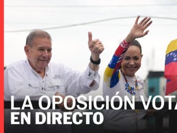 DIRECTO| María Corina Machado y Edmundo González votan en las elecciones presidenciales de Venezuela