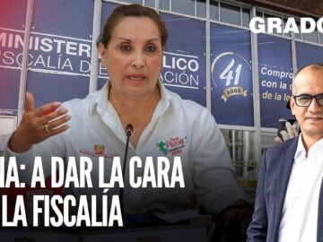 Dina Boluarte: a dar la cara en la Fiscalía | Grado 5 con David Gómez Fernandini