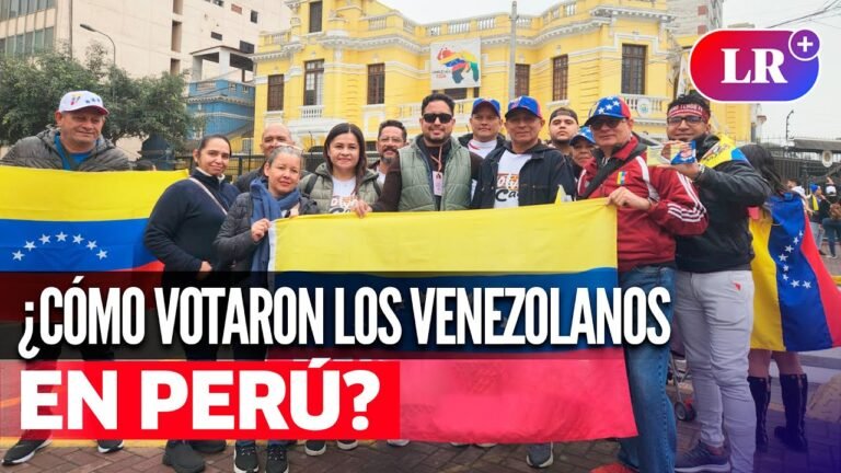 ELECCIONES en VENEZUELA 2024: venezolanos sufragaron en embajada en PERÚ | #LR