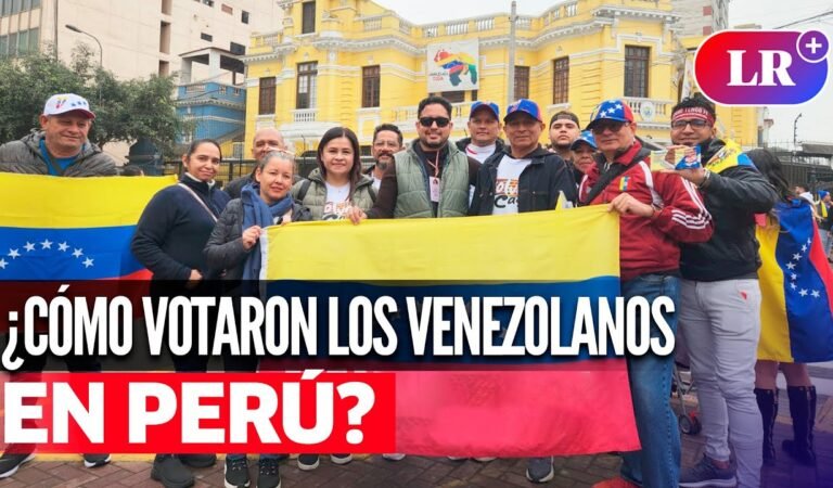 ELECCIONES en VENEZUELA 2024: venezolanos sufragaron en embajada en PERÚ | #LR