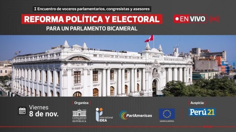 EN VIVO | Encuentro de reforma política y electoral para un Parlamento Bicameral | 16/11/2024