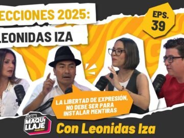 Episodio 39: Elecciones 2025, Leonidas Iza