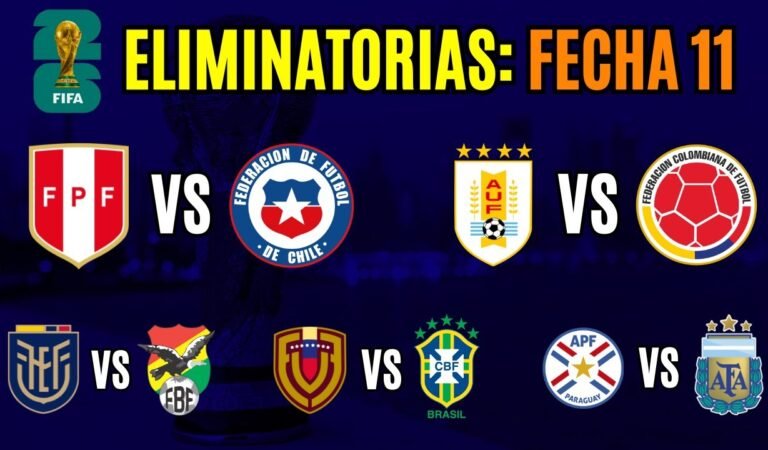 FECHA 11 Eliminatorias 2026 ¿Quiénes son los FAVORITOS para ganar?