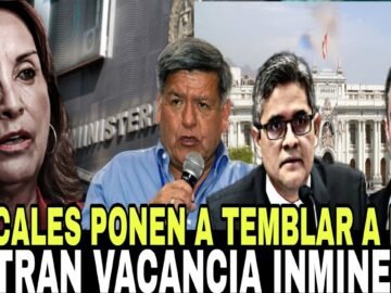 FISCALES PONEN A TEMBLAR A DINA FILTRAN VACANCIA INMINENTE-NOTICIAS DE PERÚ