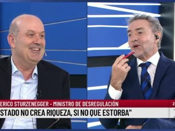 Federico Sturzenegger: "Al gobierno le sobra coraje"