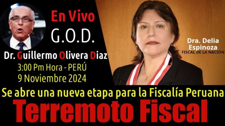 G.O.D. Y FISCAL DELIA  ESPINOZA SON VERDADEROS TITANES DEL DERECHO Y EN CONTRA DE LA CORRUPCIÓN