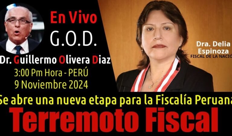 G.O.D. Y FISCAL DELIA  ESPINOZA SON VERDADEROS TITANES DEL DERECHO Y EN CONTRA DE LA CORRUPCIÓN