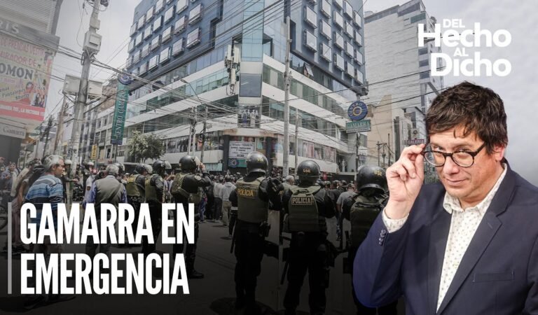 Gamarra en Emergencia y el Congreso vs. las ONG | Del hecho al dicho con Jaime Chincha