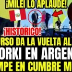 IMPRESIONANTE! PORKY HACE HISTORIA EN ARGENTINA ANTE MILEI Y MILLONES CON GRAN DISCURSO ANTI ZURDOS