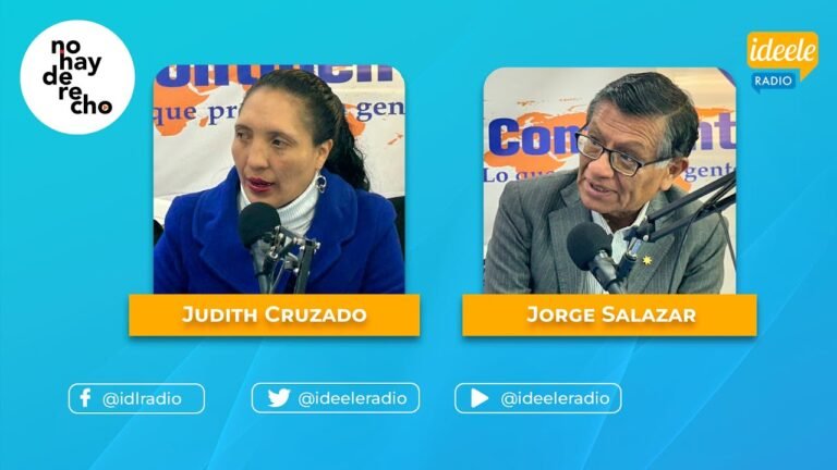 🔴 Judith Cruzado y Jorge Salazar en No Hay Derecho con Glatzer Tuesta desde Cajamarca [08-11-2024]