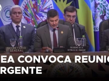 🚨 La OEA convoca a una reunión urgente tras las elecciones en Venezuela