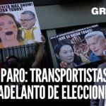 Nuevo paro: Transportistas piden adelanto de elecciones | Grado 5 con David Gómez Fernandini