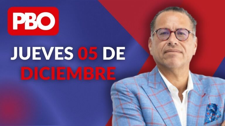 PBO con Phillip Butters por Willax - En Vivo (05 de diciembre del 2024)