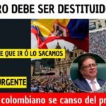 🔴PETRO DEBE SER DESTITUIDO!El pueblo colombiano se canso del Presidente. Habla opositora de PETRO