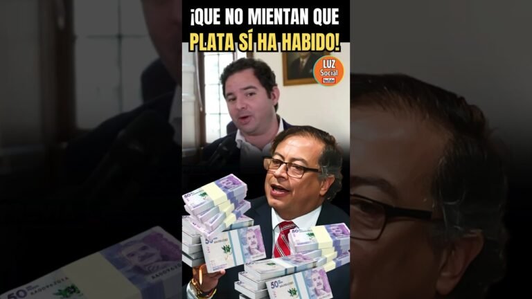 PLATA HA HABIDO PERO... ¡COMPLETA LA FRASE! #noticias #video #petro #colombia