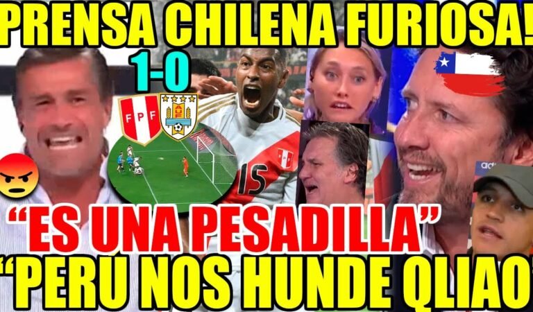 PRENSA CHILENA FURIOSA x TRIUNFO PERÚ vs URUGUAY 1-0 «NOS HUNDE PERÚ» DEBATE x GOLAZO de ARAUJO!